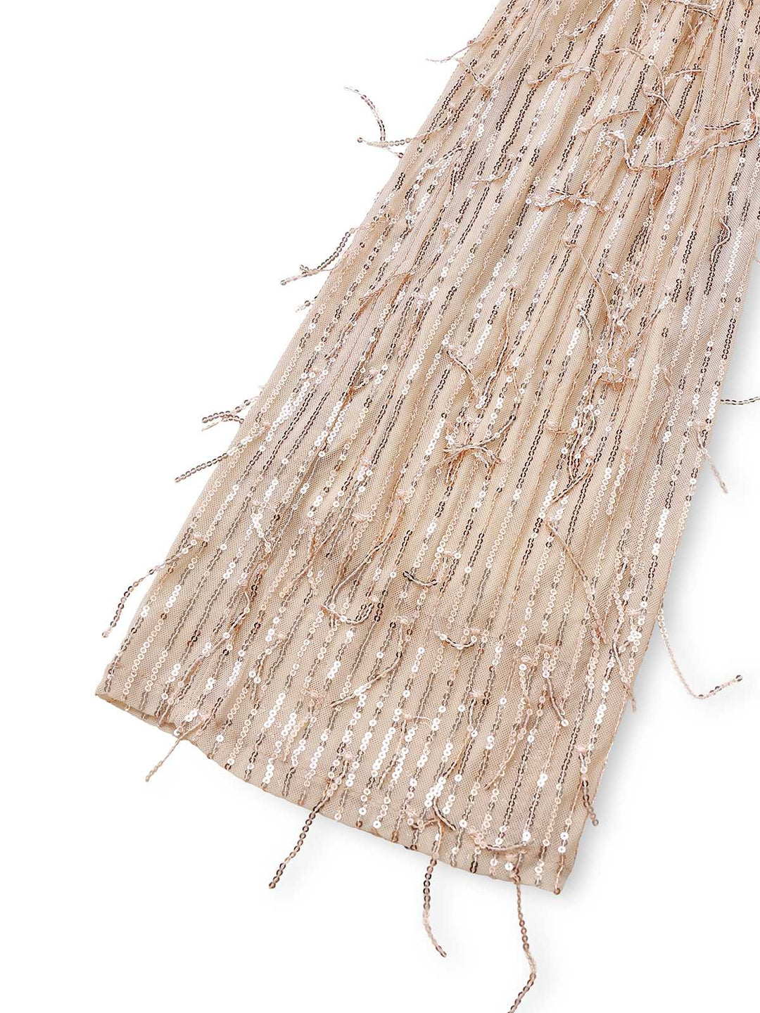 1970s Halter Deep V-Neck Sequin Fringe Jumpsuit - vintage jumpsuit, retro fashion