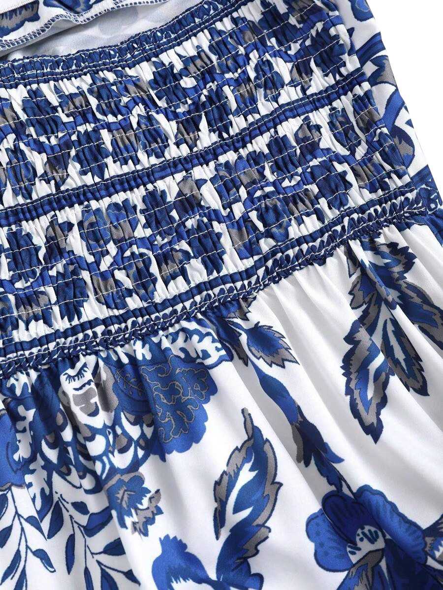 1970s Halter Ethnic Print Boho Dress - vintage dress, retro fashion