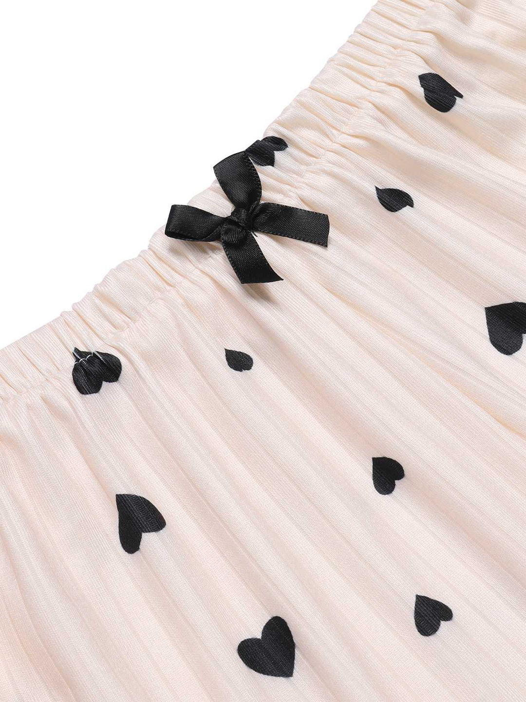 Heart Bow Spaghetti Strap Pajamas, vintage pajamas, retro nightwear - perfect for women who love vintage and retro fashion