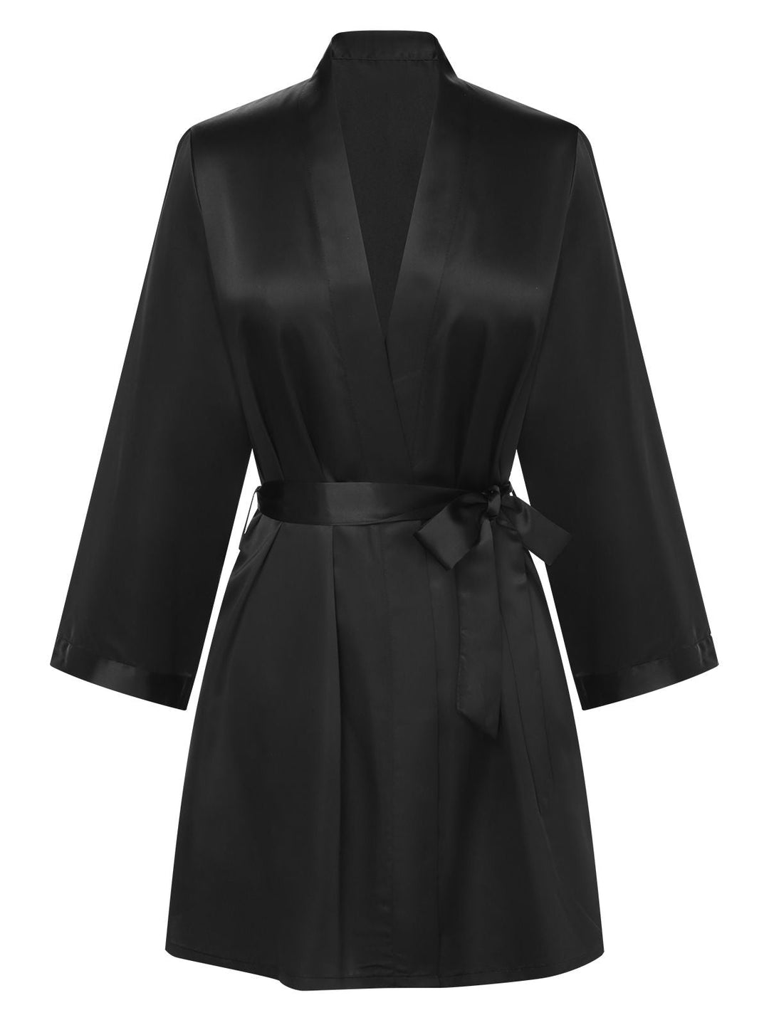 Satin Solid Belted Robes — the finishing touch that makes her outfit sing