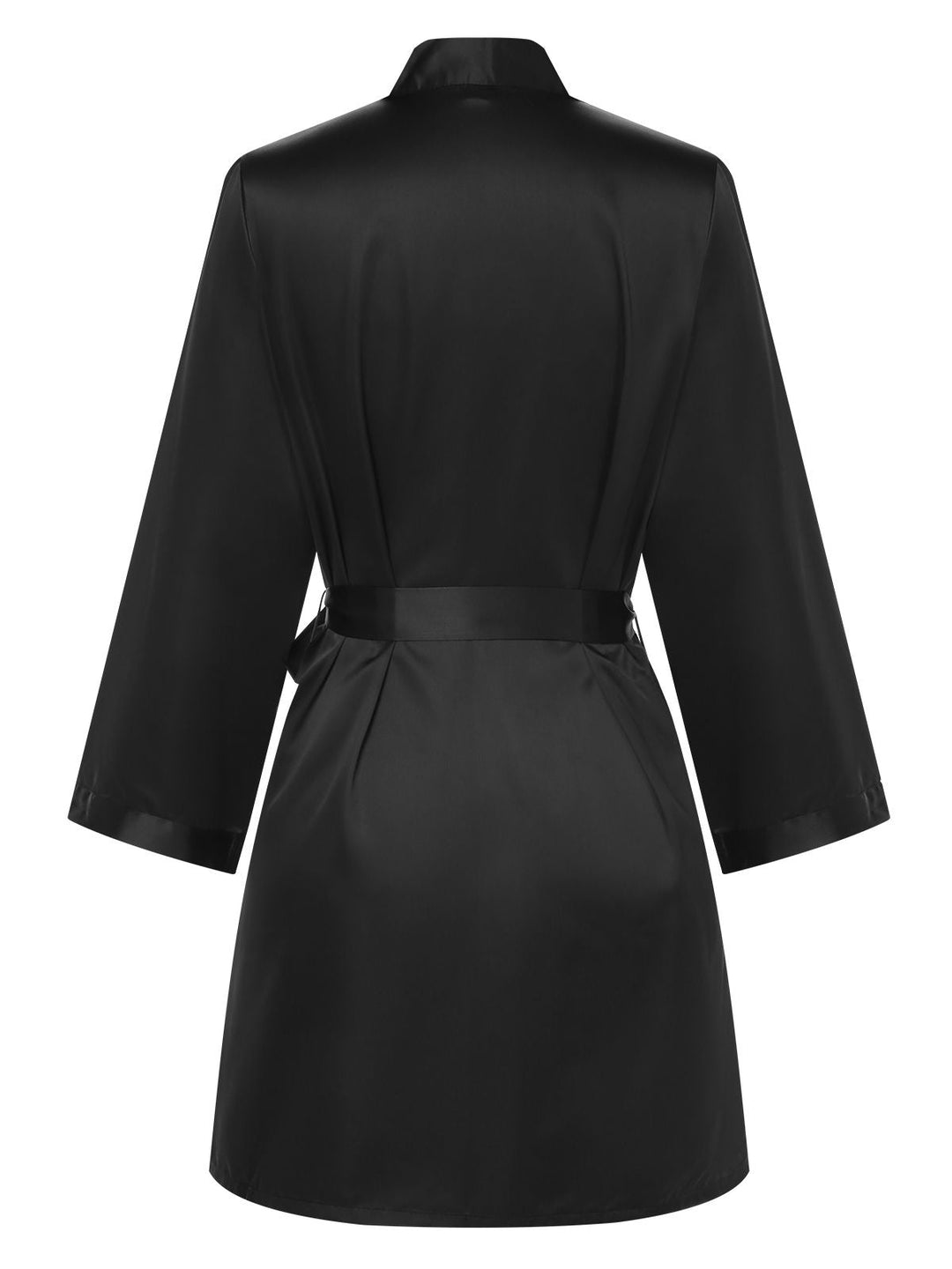 Satin Solid Belted Robes: detail work for the woman who notices