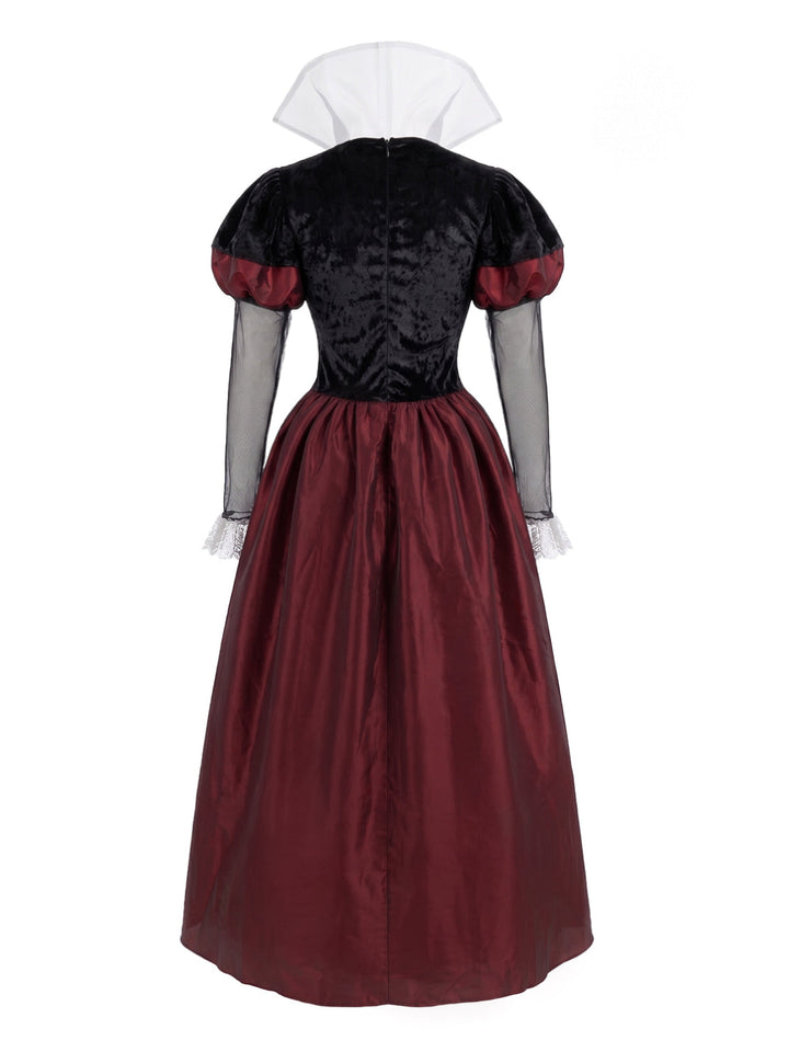 Red 1930s Vintage Classic Dress 2