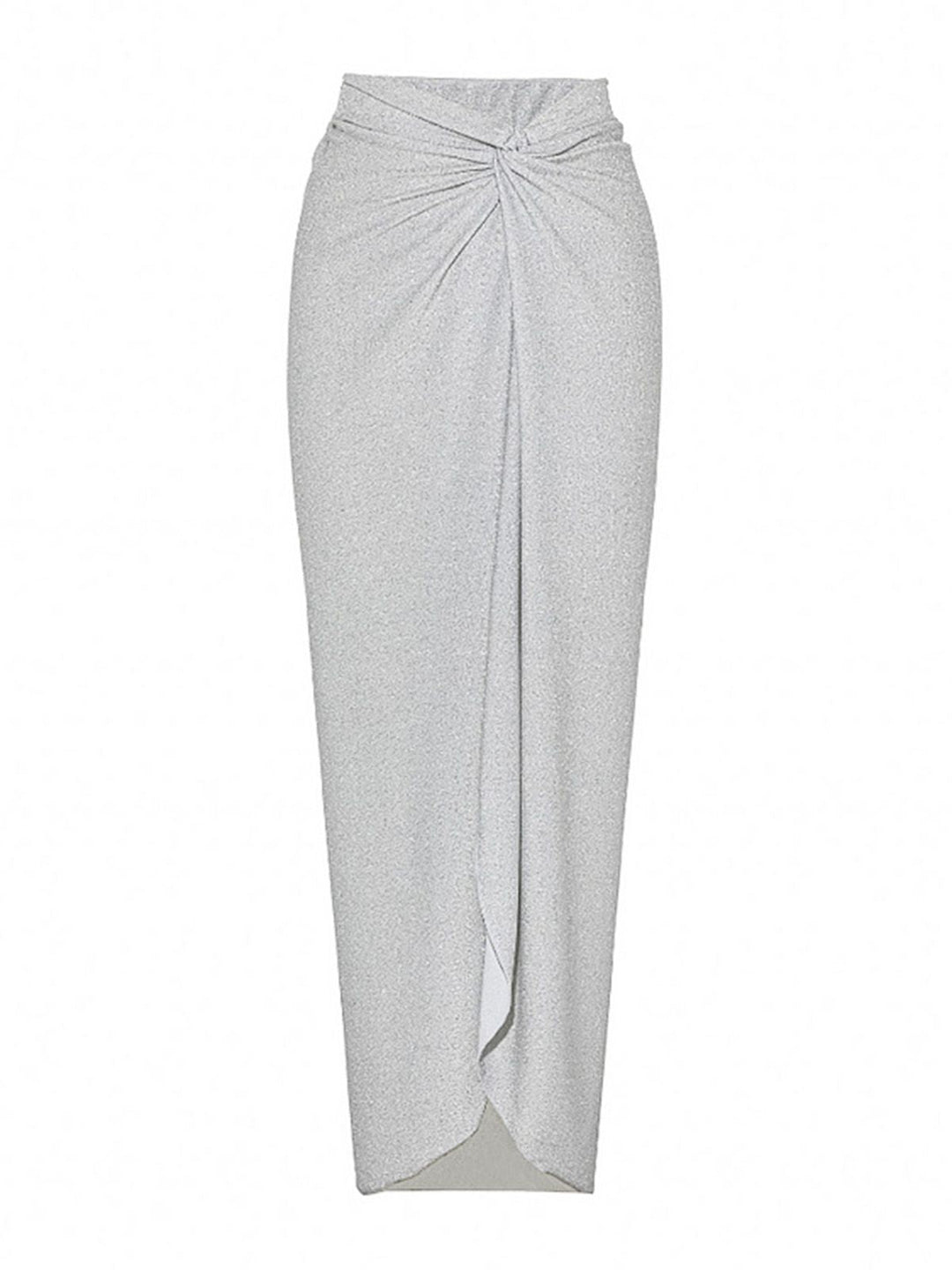 2PCS Silver 1970s 3D Floral Cutout One-Piece Swimsuit &amp; Cover-Up - vintage swimsuit, pin-up style