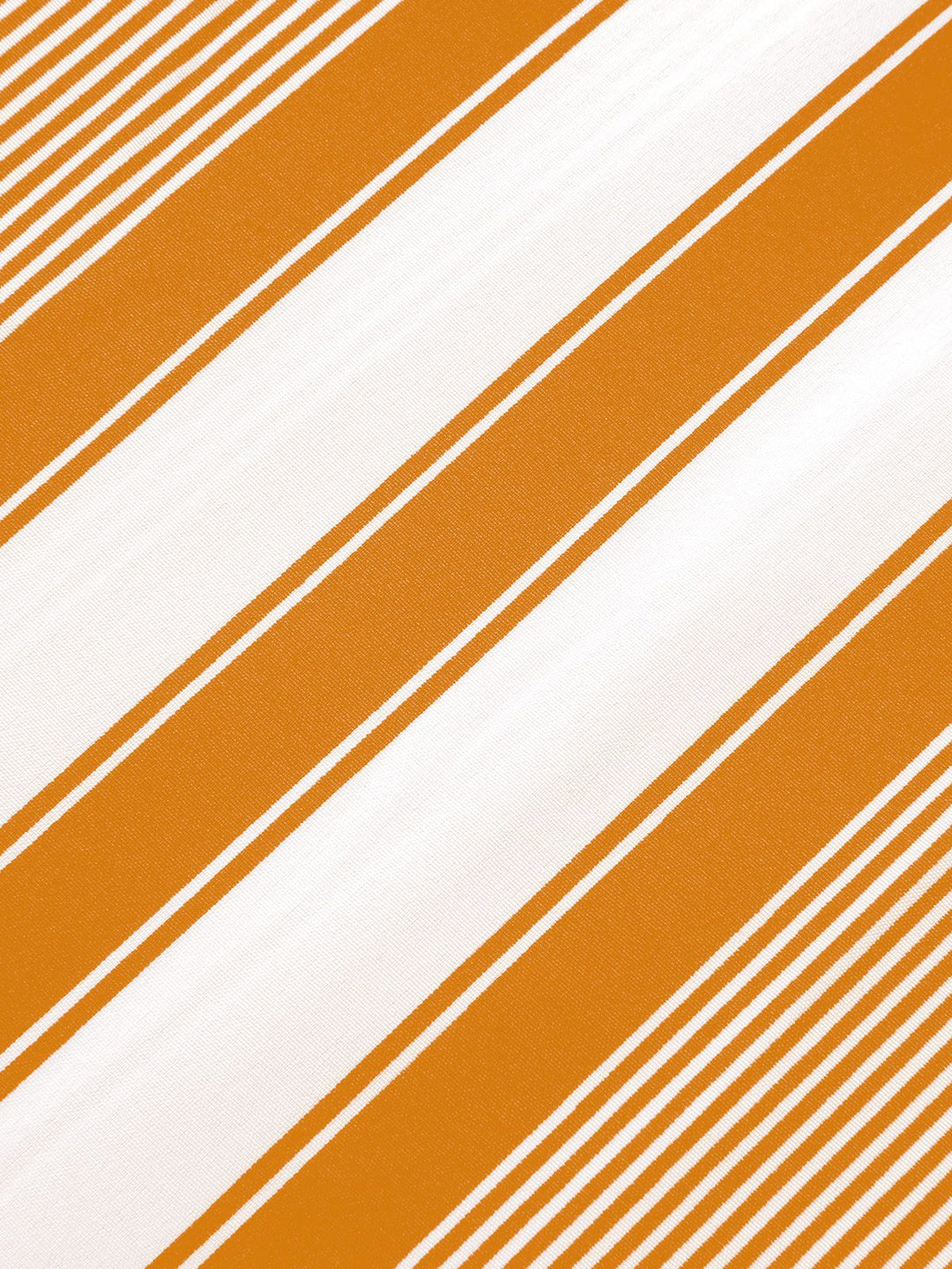 1970s V-Neck Contrast Stripes Jumpsuit: timeless 1970s elegance she makes her own
