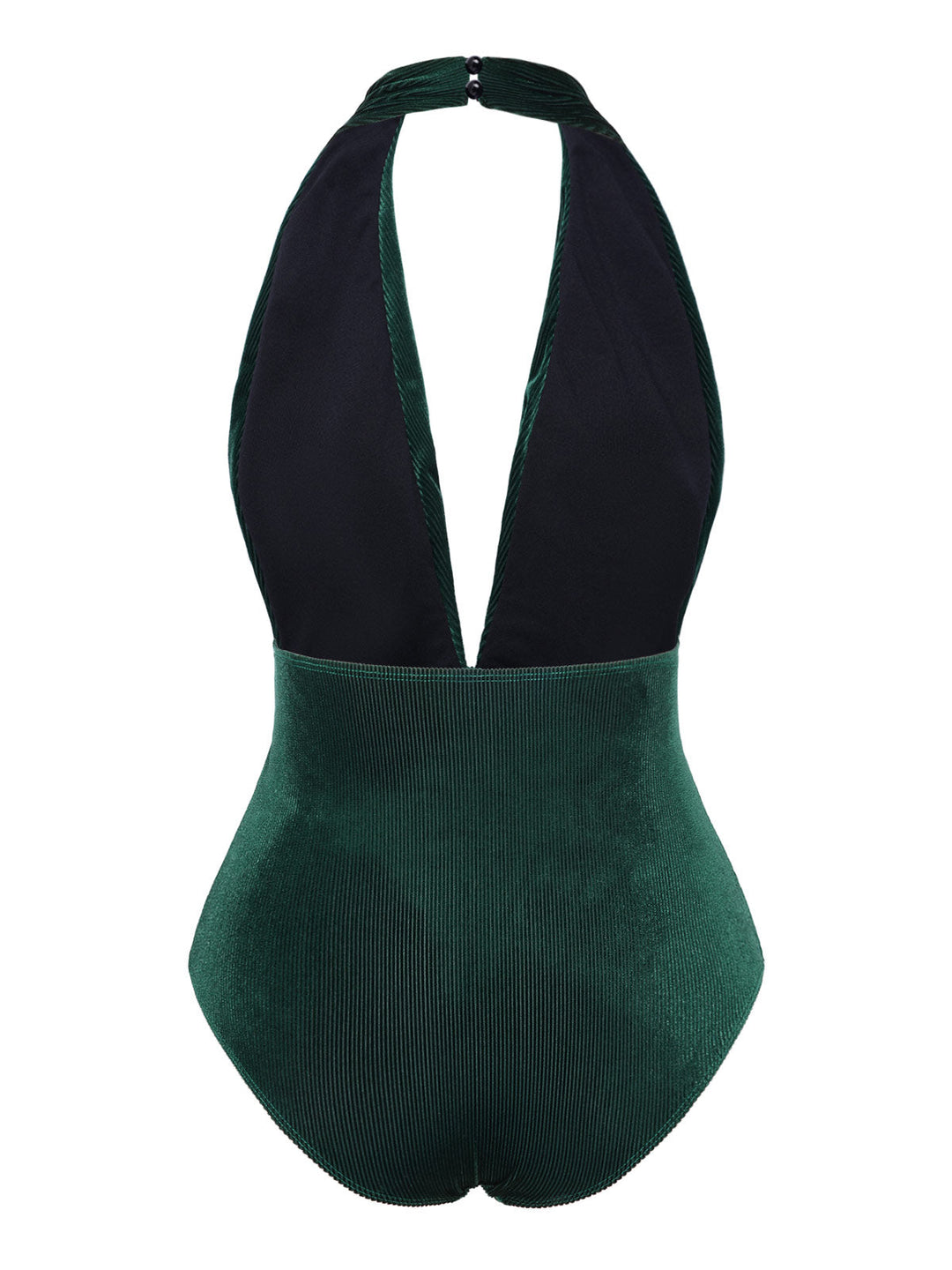 Velvet Deep VNeck Swimsuit | vintage swimsuit, retro beachwear