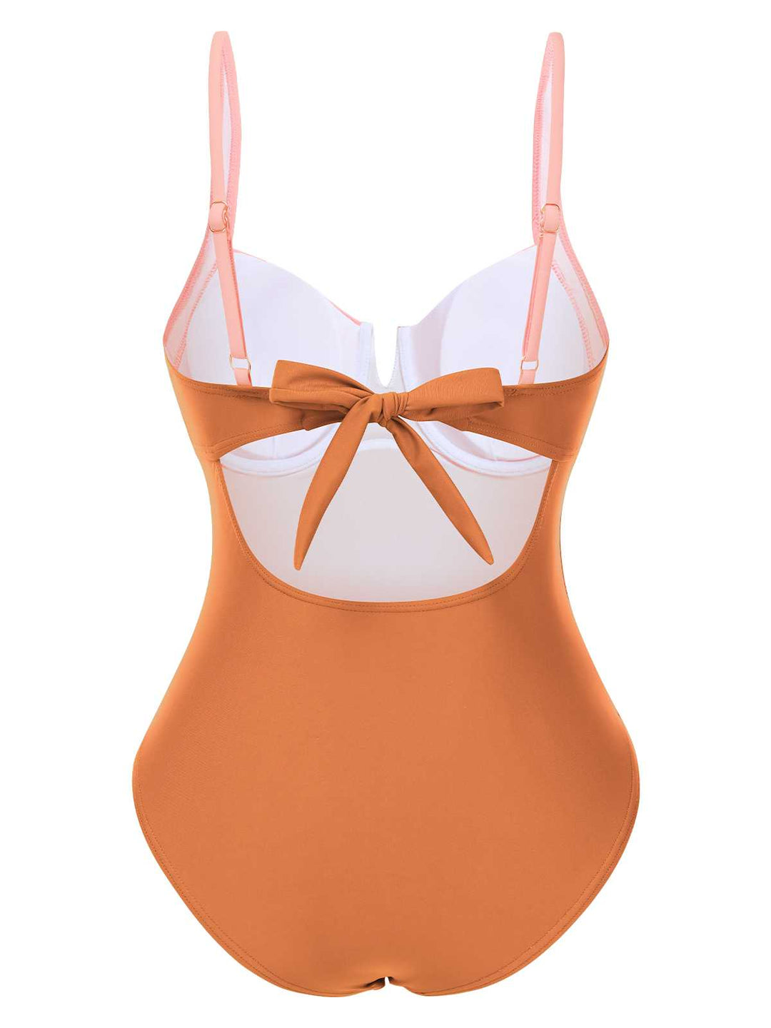 1980s Colorblock Strap High-Leg One-Piece Swimsuit: 1980s Riviera elegance, reimagined for her