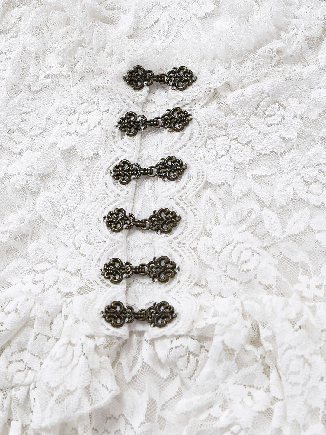 1980s Gigot Sleeve Victorian Lace Dress - vintage dress, retro fashion