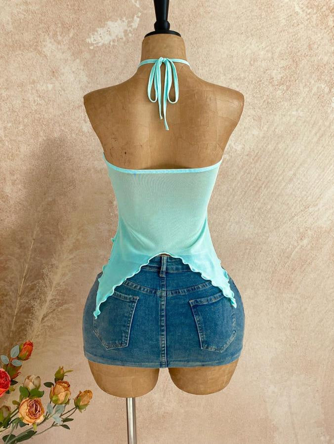 1980s Mesh Tops 8