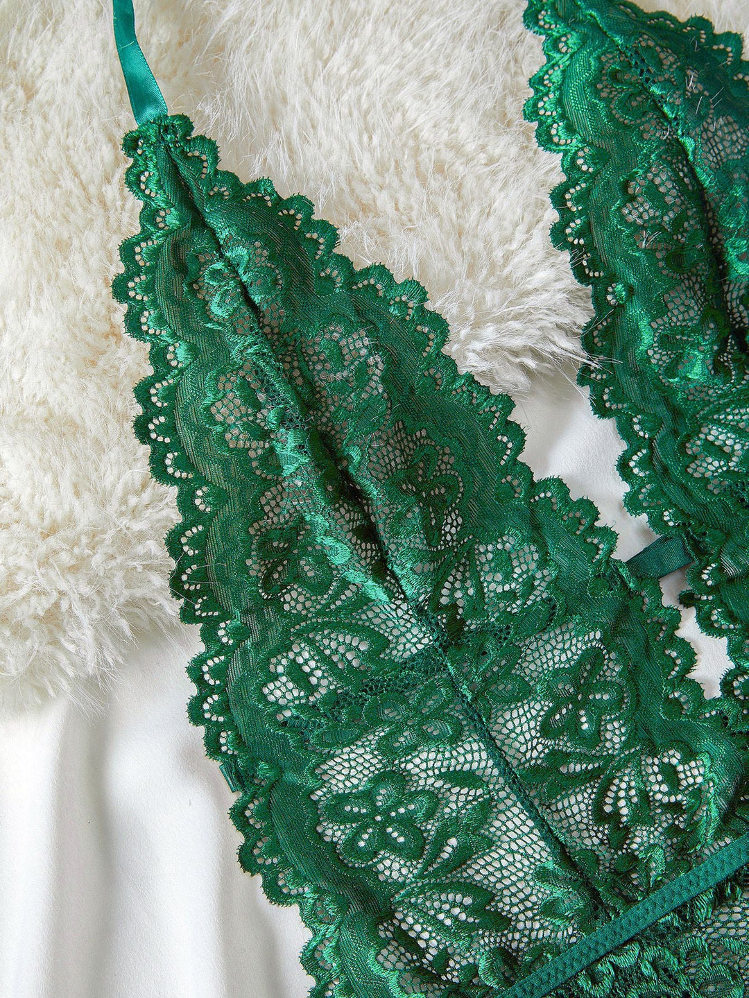 1980s Halter Lace Lingerie with Leopard Print Skirt - vintage skirt, retro style