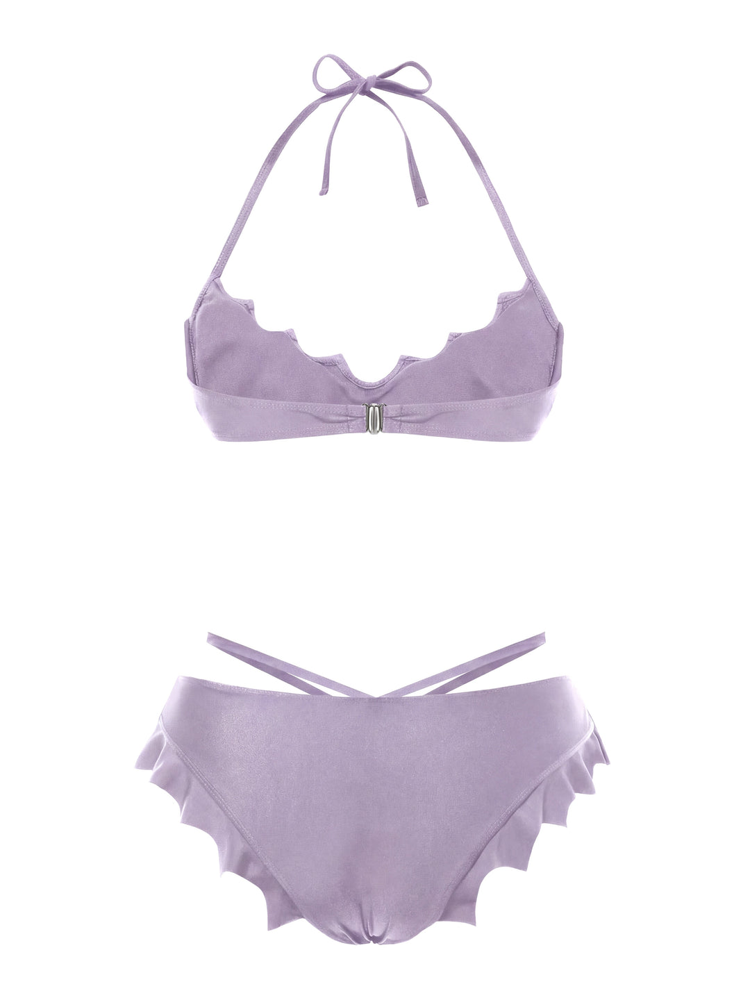 Solid Gothic Bat Wings Bikini Set - vintage fashion, retro style
