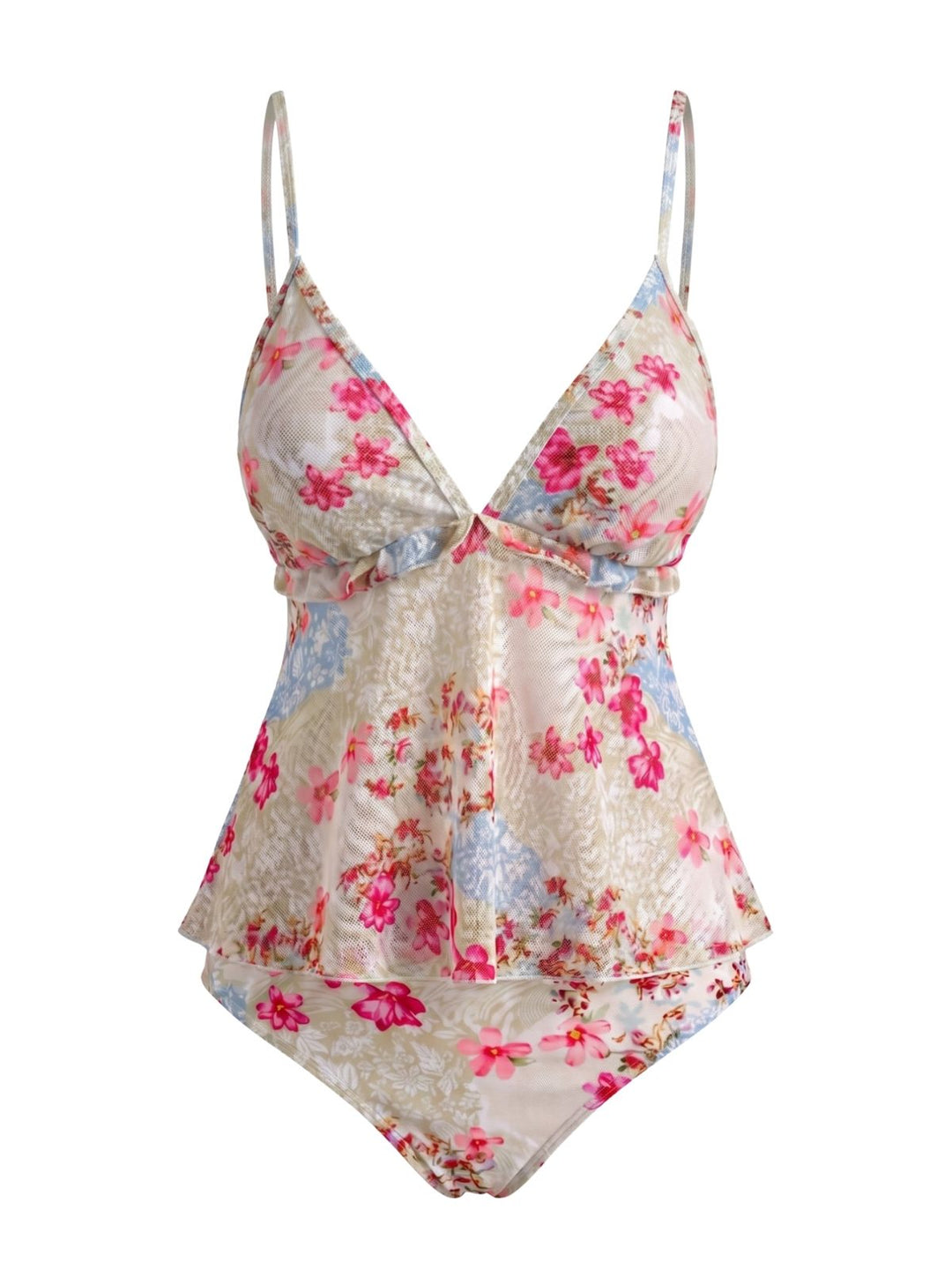 Two Piece Modest Tankini Set
