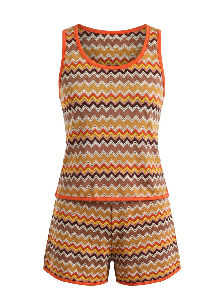Orange 1960s Vintage Retro Pants 2