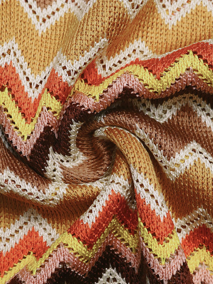 Orange 1960s Vintage Retro Pants 6