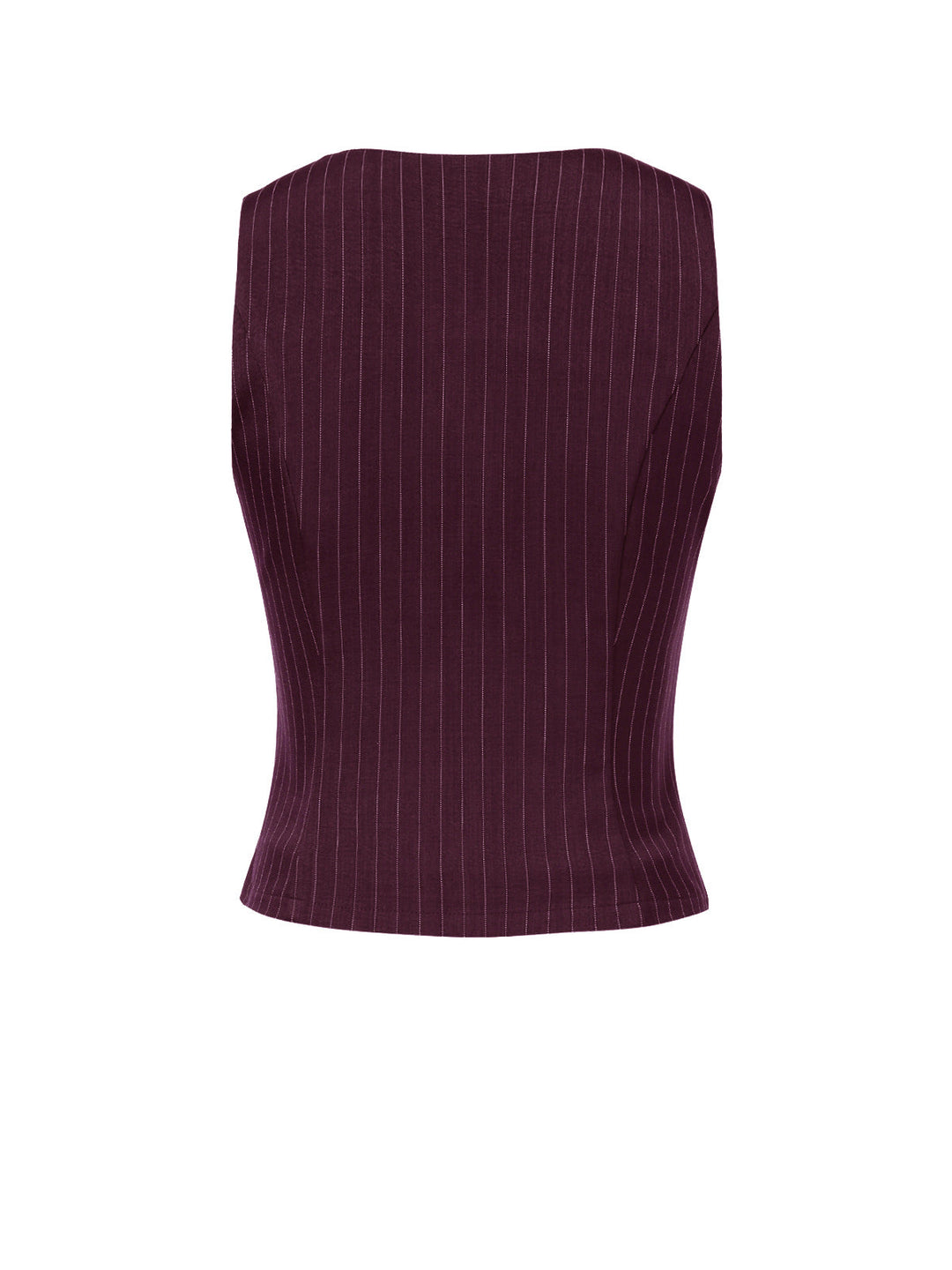 2PCS Dark 1960s Pinstripes Top &amp; Pleated Skirt - vintage skirt, retro style