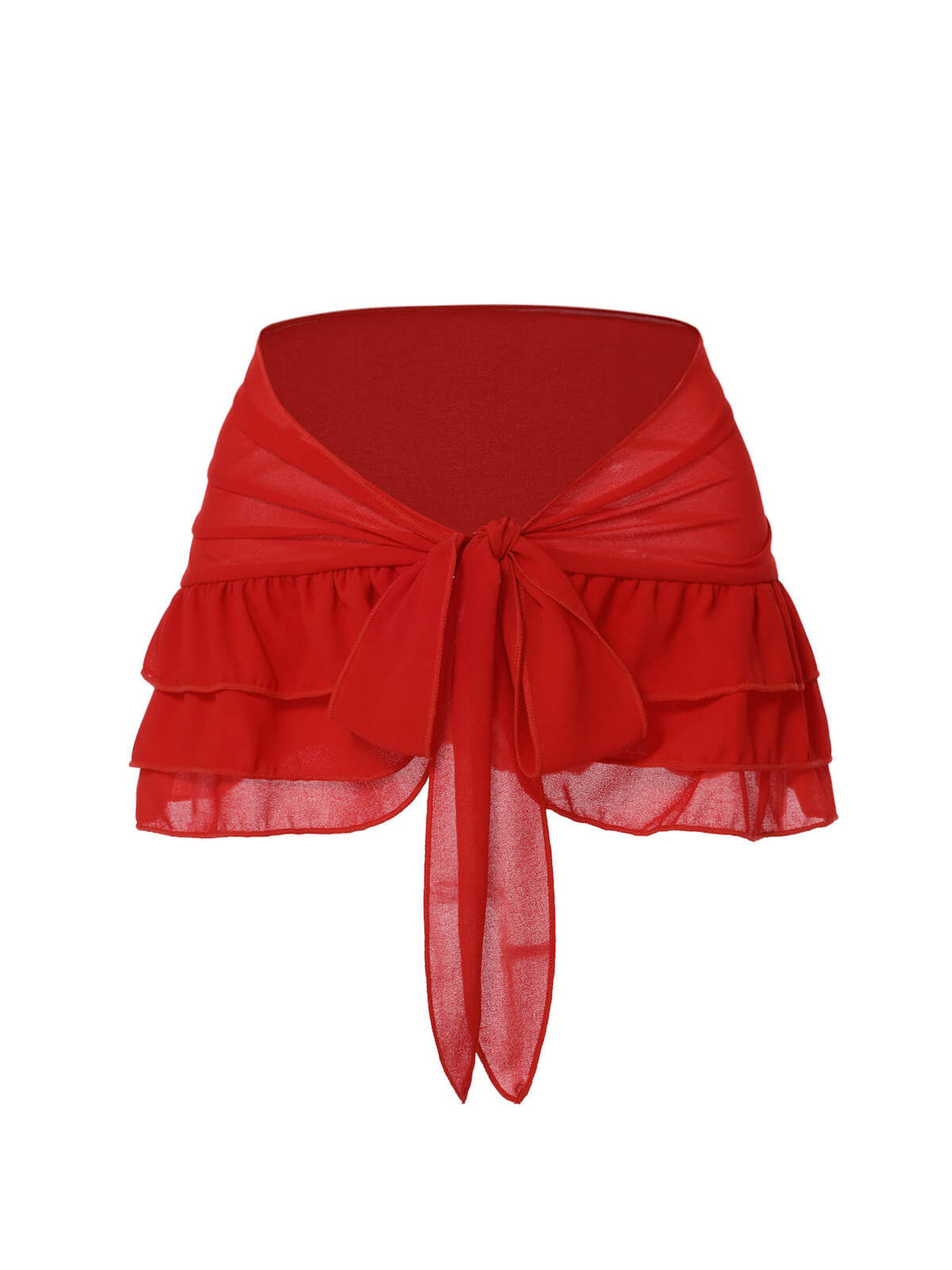 2PCS 1960s Roses Halter Swimsuit &amp; Skirt Cover-Up — because 1960s glamour never goes out of style
