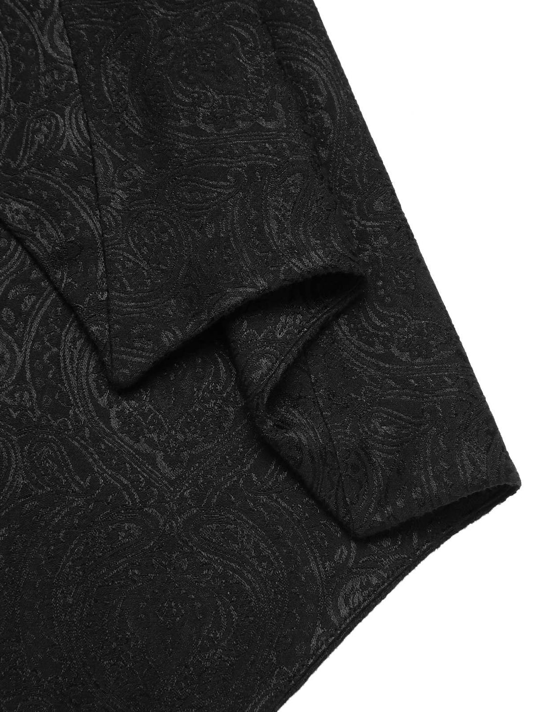 2PCS Black 1950s Gothic Bat Romper &amp; High-Low Cover-Up, vintage romper, retro jumpsuit - perfect for women who love vintage and retro fashion