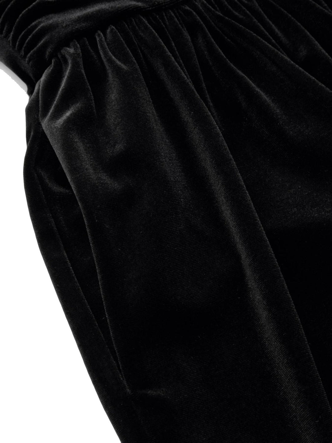 2PCS Black 1950s Mesh Top &amp; Velvet Jumpsuit - vintage jumpsuit, retro fashion, classic black