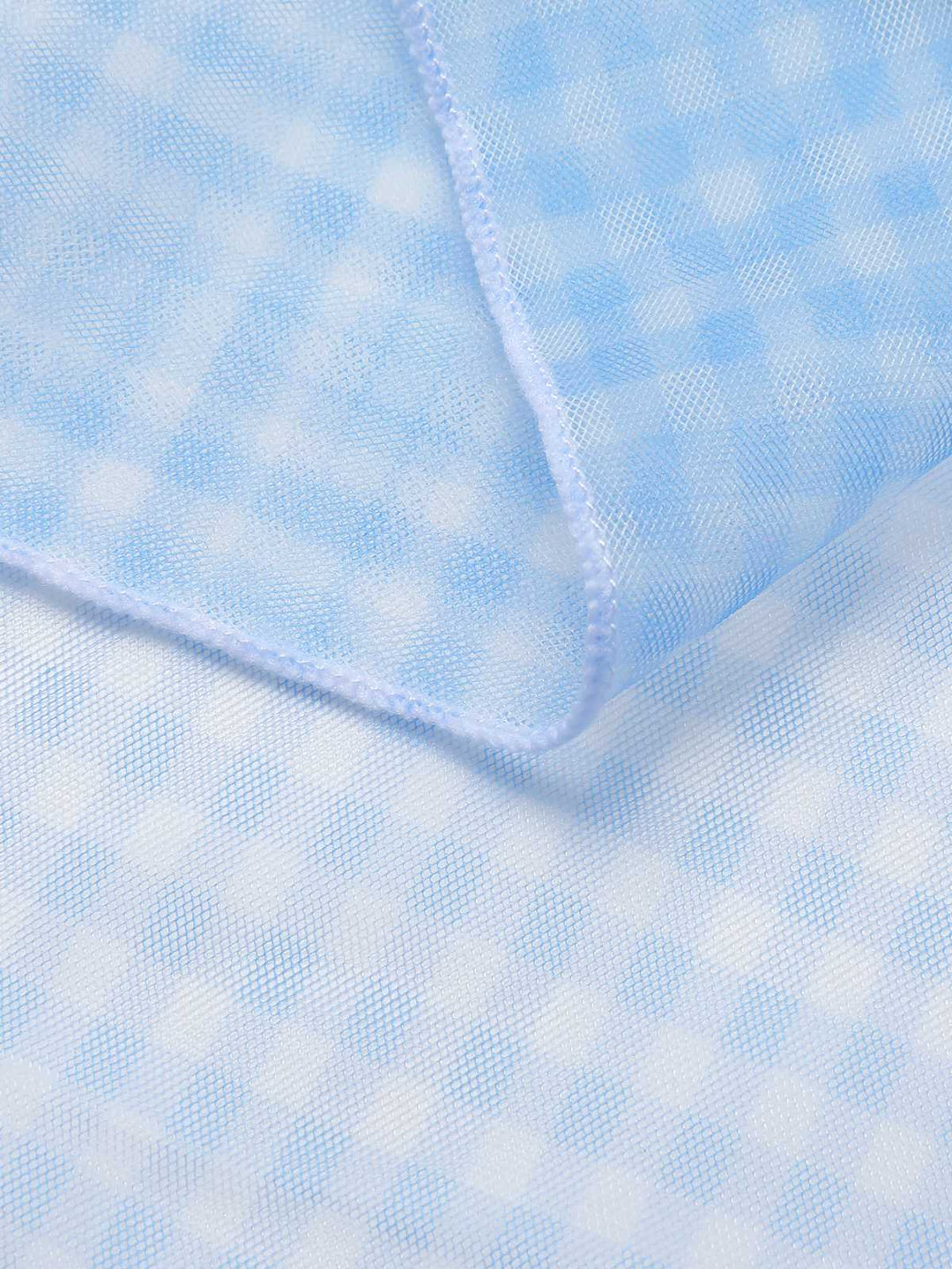 2PCS Blue 1950s Plaids Swimsuit &amp; Mesh Cover-Up — 1950s poolside glamour meets sun-drenched confidence