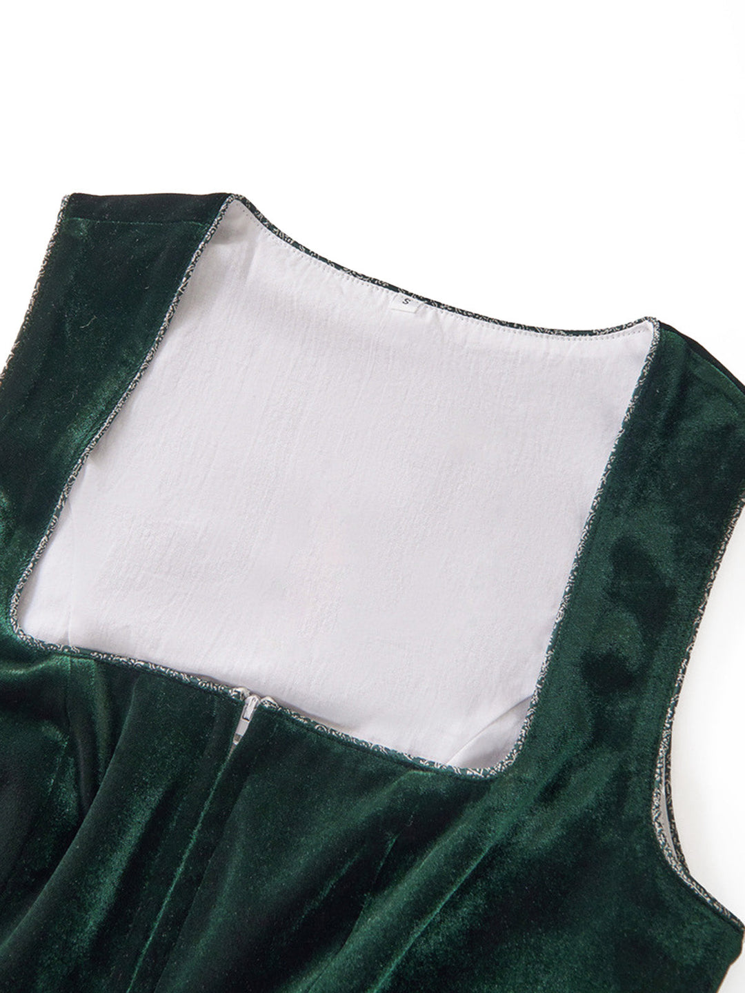 Green 1950s Vintage Retro Dress 5
