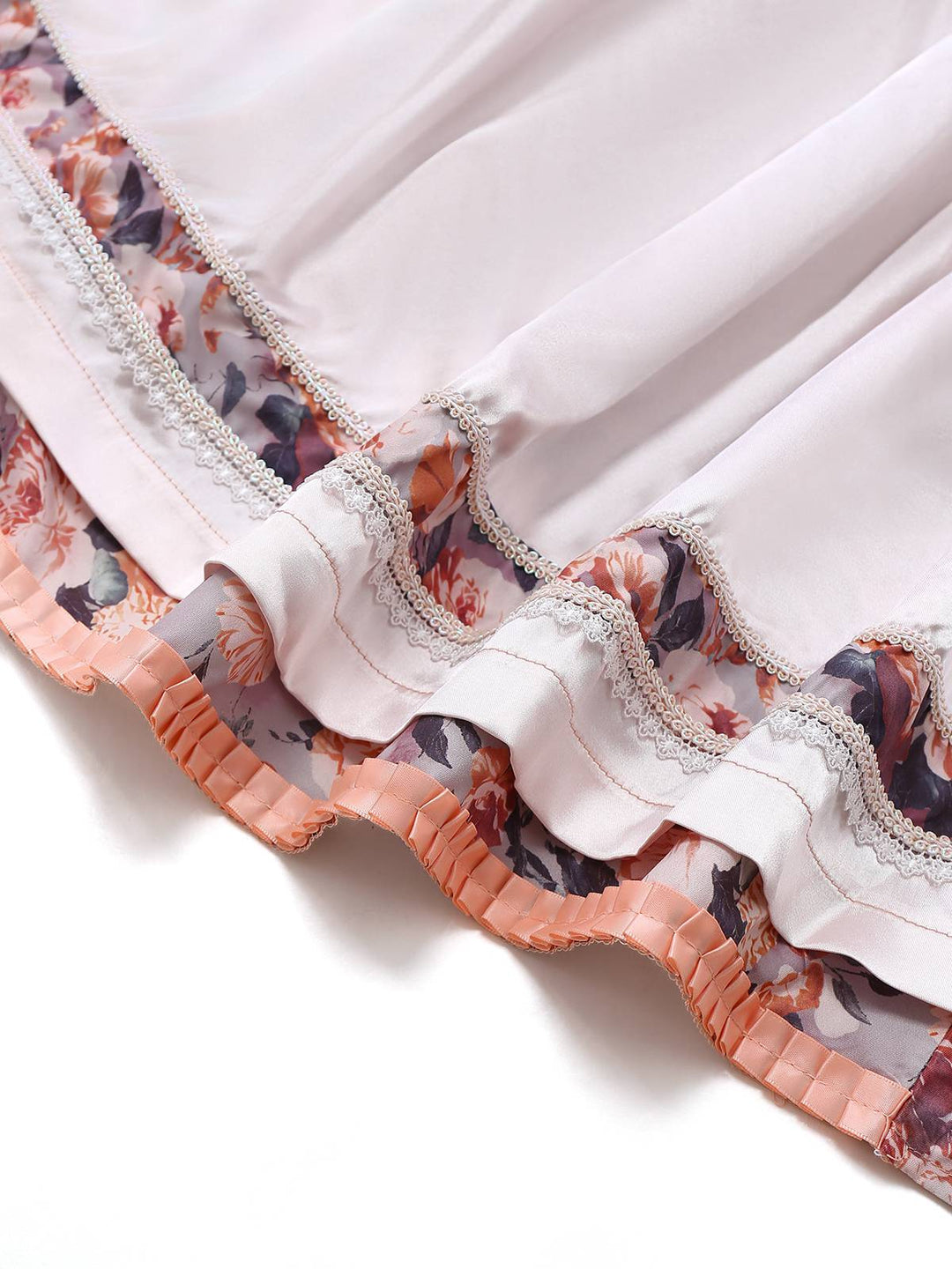 2PCS Multicolor 1950s Floral Dirndl Dress &amp; Apron - vintage dress, retro fashion, rockabilly