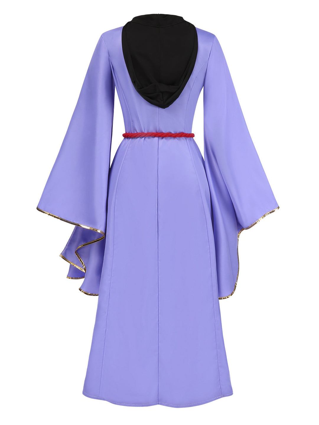 2PCS Purple 1940s Evil Queen Dress &amp; Long Cloak: where 1940s romance meets her modern spirit