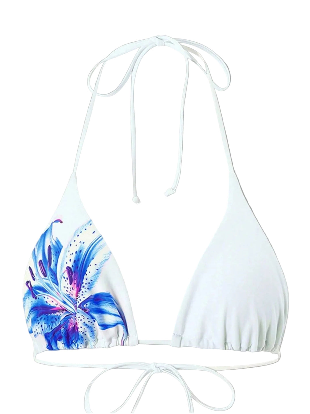 3PCS 1950s Mesh Lily Print Bikini Set &amp; Cover-Up: beautiful vintage swimwear, retro swimsuit, pin-up style with timeless appeal
