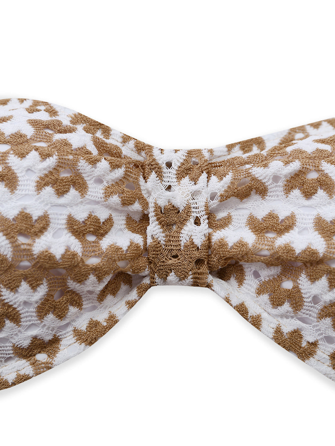 3PCS Khaki 1950s Crochet Hollow Bikini Set &amp; Cover Up - vintage swimwear, retro swimsuit, pin-up style for vintage lovers