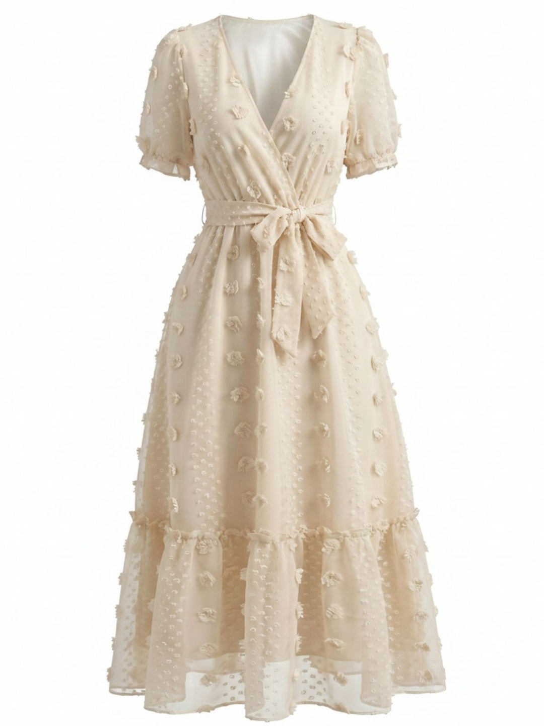 Apricot 1940s Halter Backless Slit Dress 6