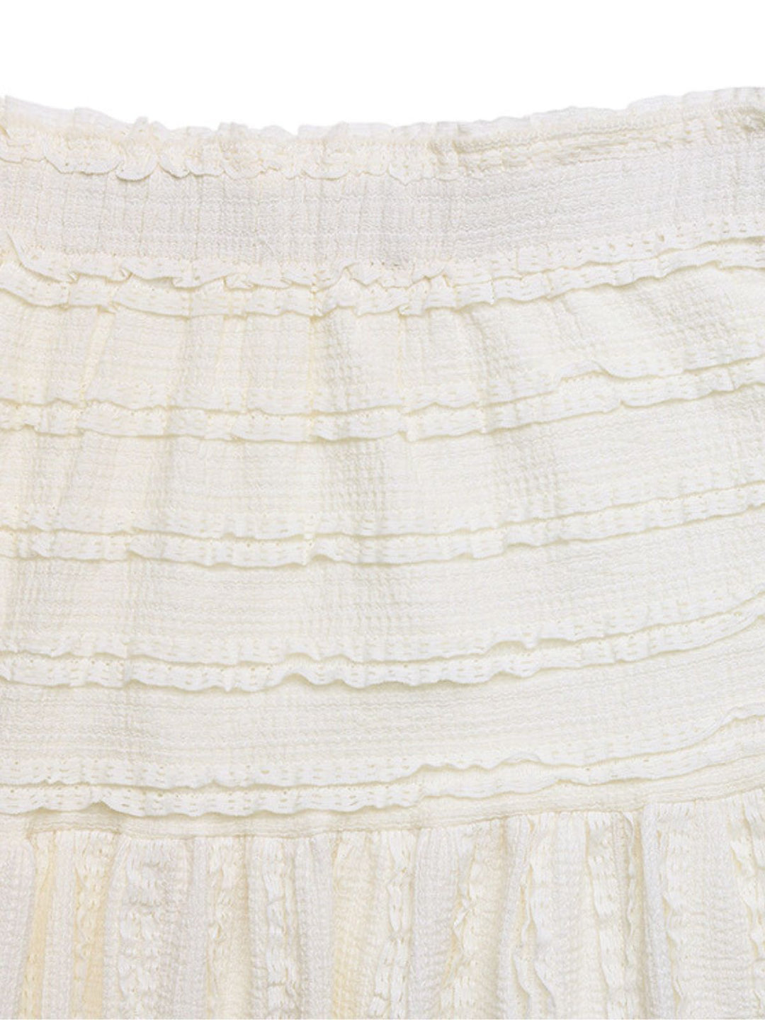 Beige 1950s Swing Skirts 5