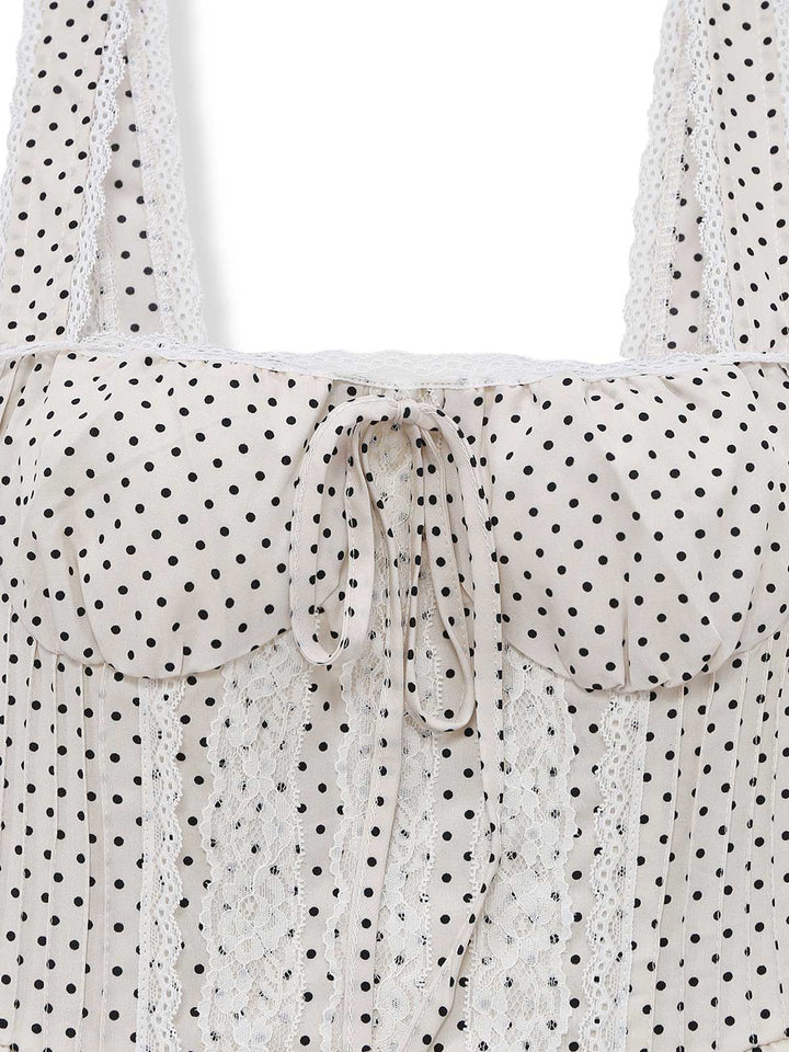 Beige 1970s Vintage Retro Dress 3