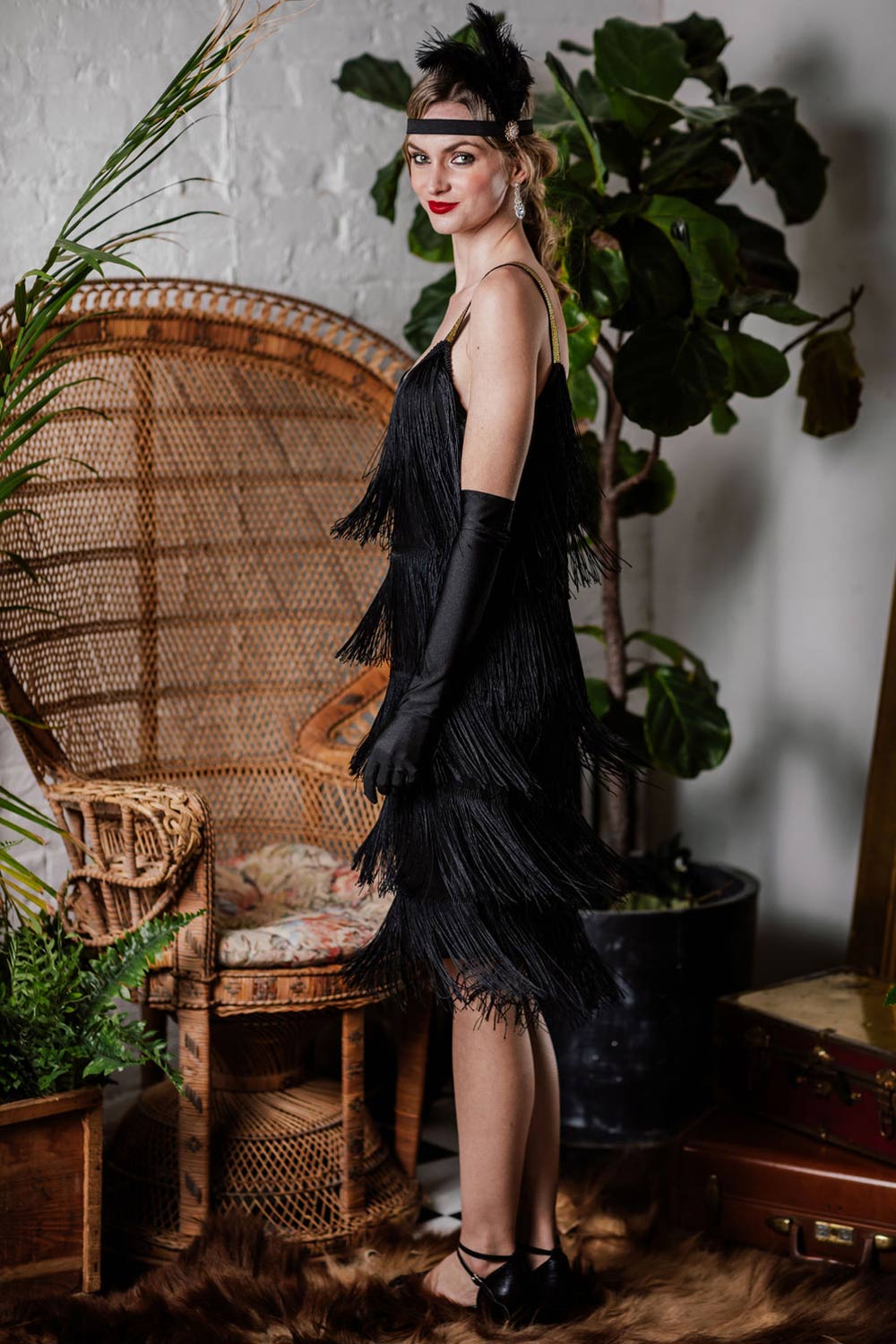 Belted 1920s Fringe Gatsby Dress: timeless style reimagined