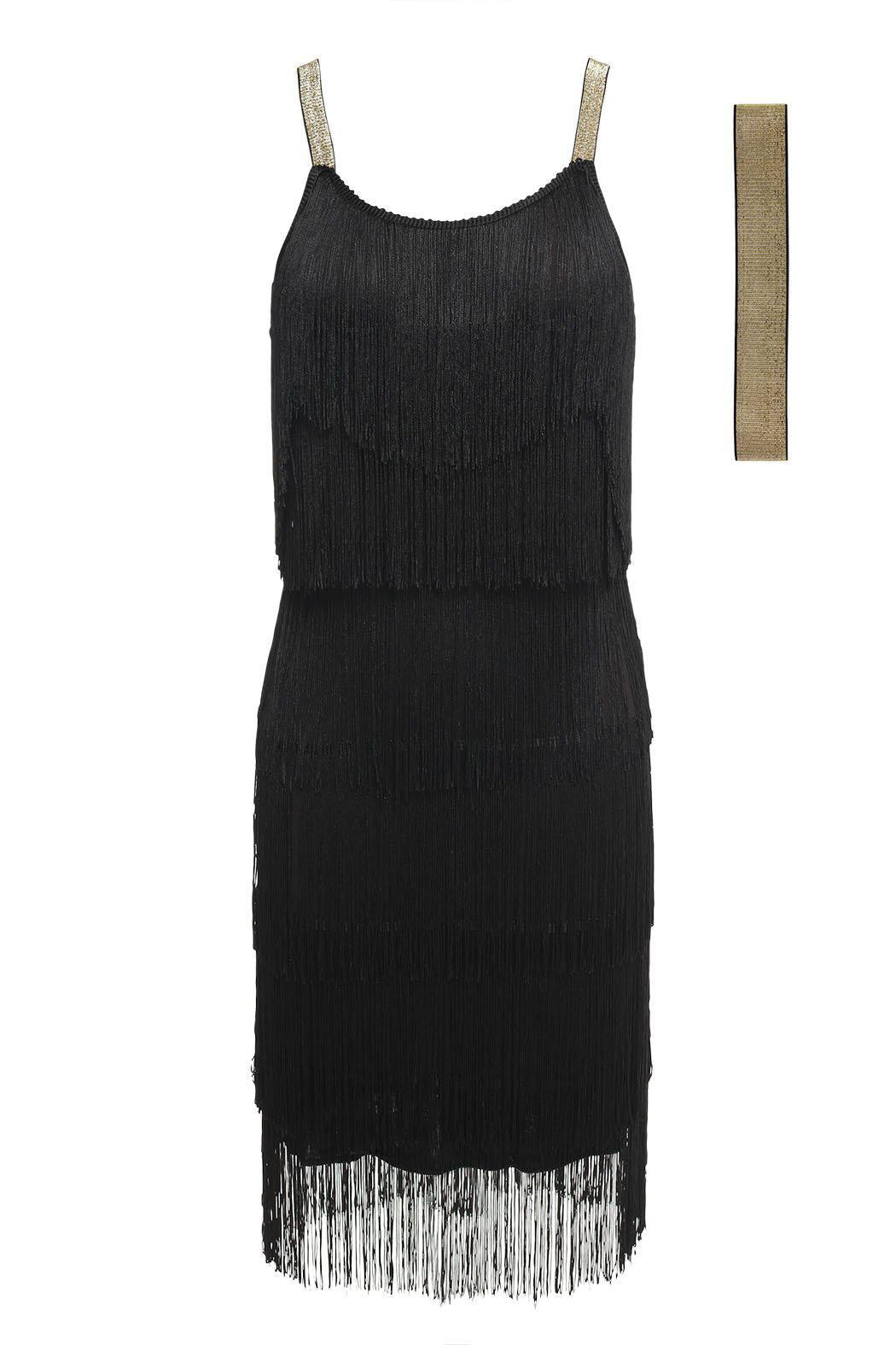 Belted 1920s Fringe Gatsby Dress — vintage elegance for the modern woman