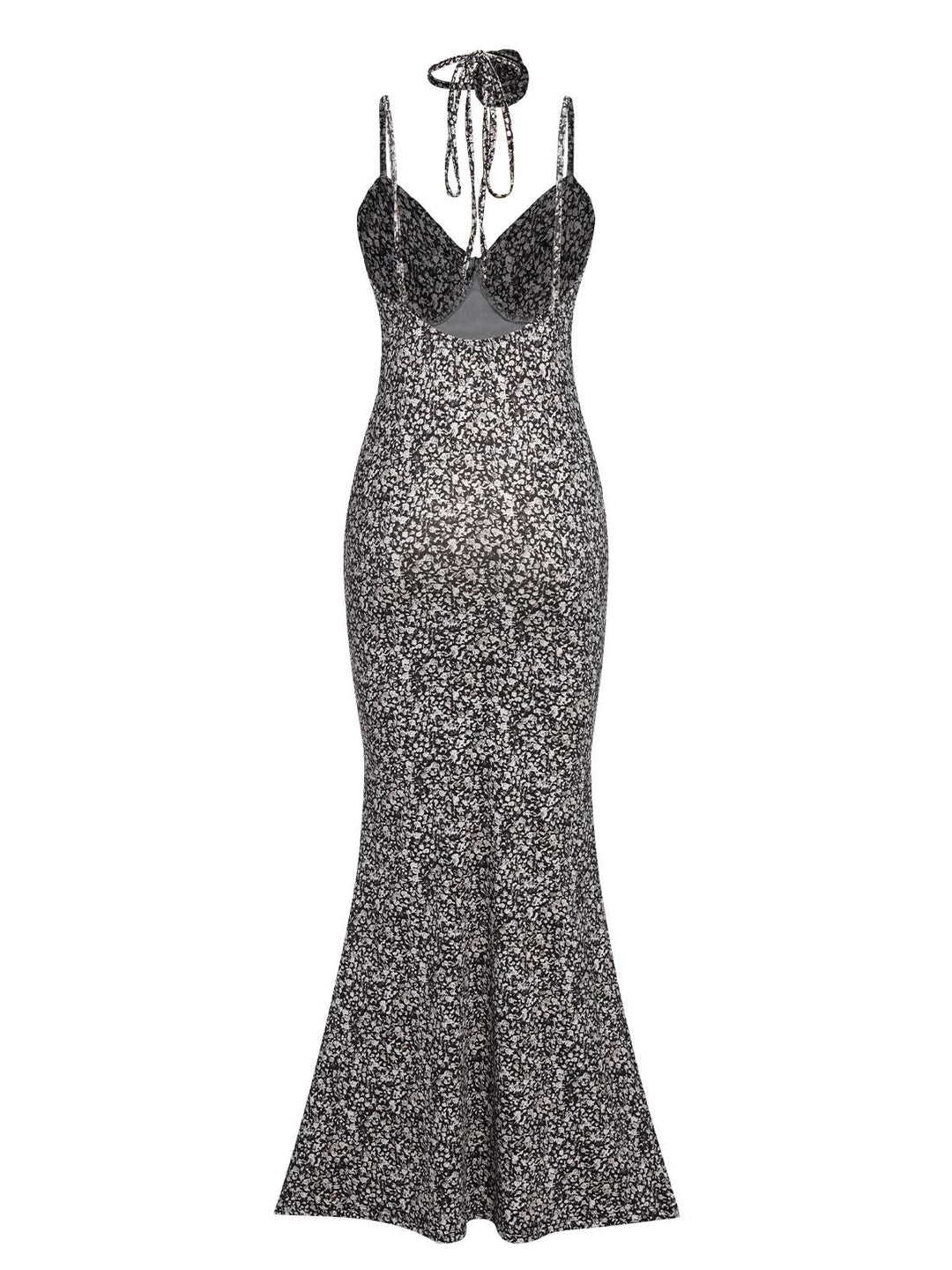 Black 1930s Spaghetti Straps Mermaid Dress, vintage dress, retro fashion - perfect for women who love vintage and retro fashion