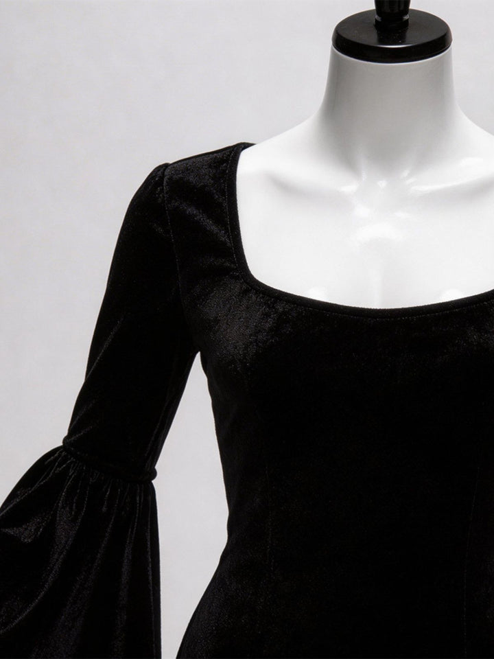 Black 1930s Vintage Dress 3