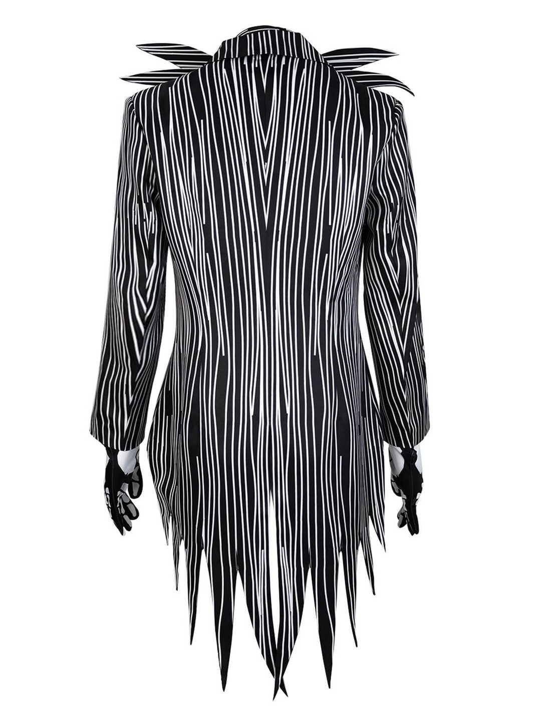 Black 1940s Jack Skellington Costume Suit - vintage fashion, retro style, classic black
