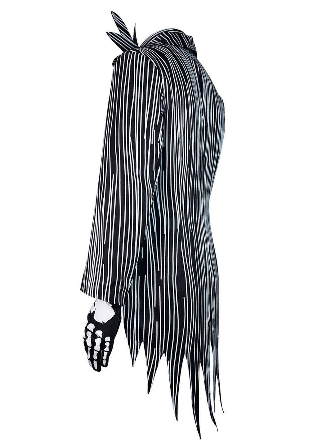 Black 1940s Jack Skellington Costume Suit - vintage fashion, retro style, classic black