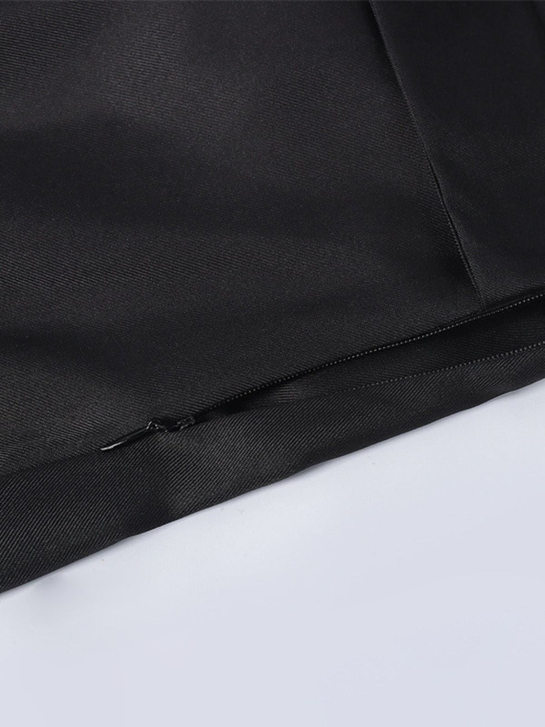 Black 1940s Nun-Style Cross Necklace Dress - vintage dress, retro fashion, classic black