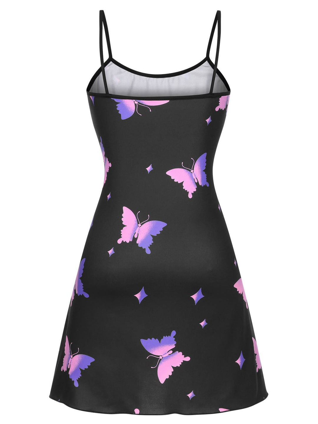 Black Butterfly Suspender Sleepwear, vintage fashion, retro style - perfect for women who love vintage and retro fashion