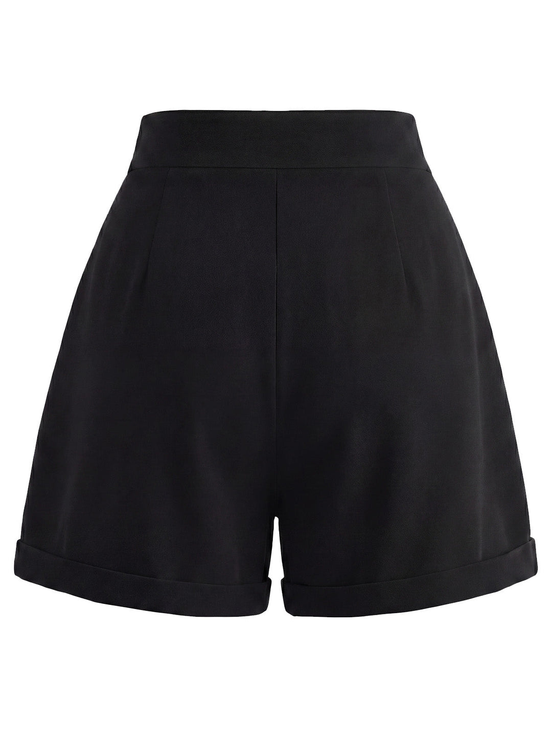 [Pre-Sale] Black 1950s Ruffle Shorts 8