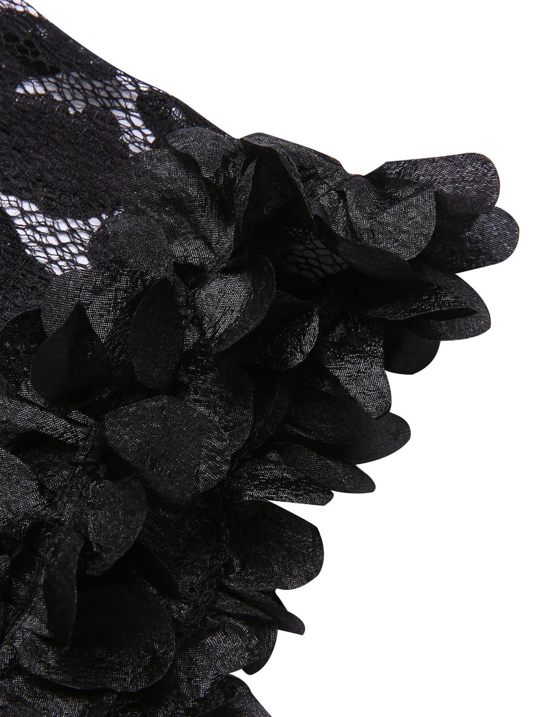 Black Lace Belted Nightgowns — a silhouette that turns sidewalks into runways