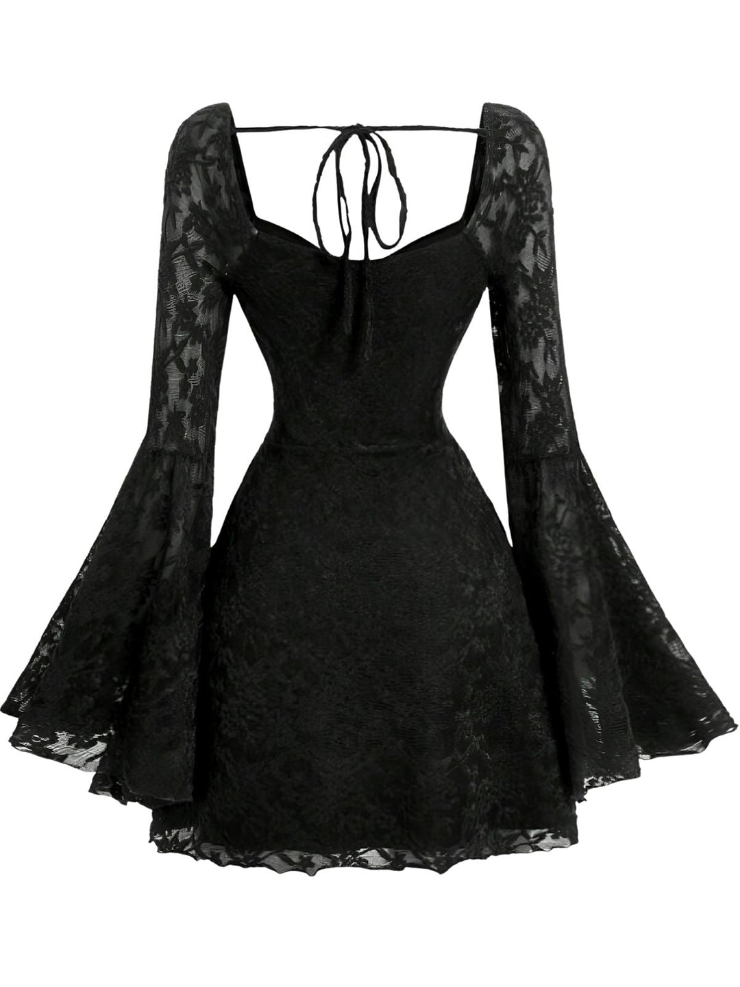 Black 1950s Lace Halter Vintage Top 3