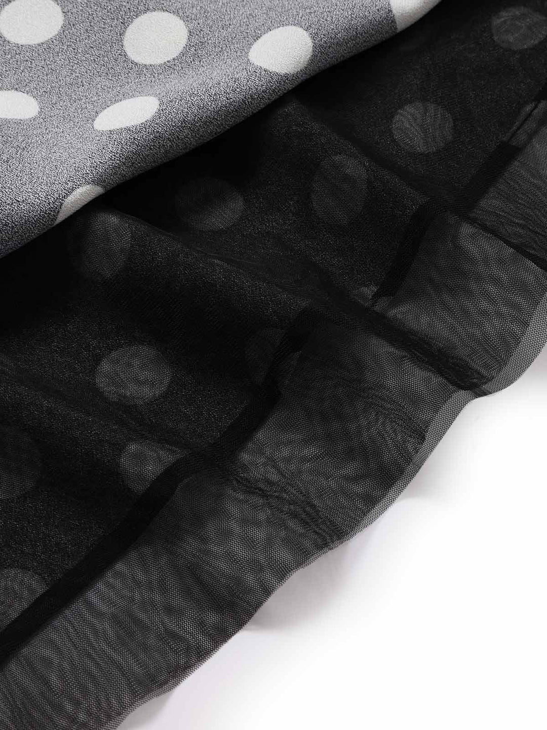 [Pre-Sale] Black 1950s Mesh Vintage Classic Dress 8