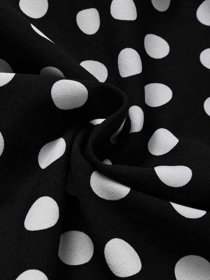 [Pre-Sale] Black 1950s Mesh Vintage Classic Dress 6