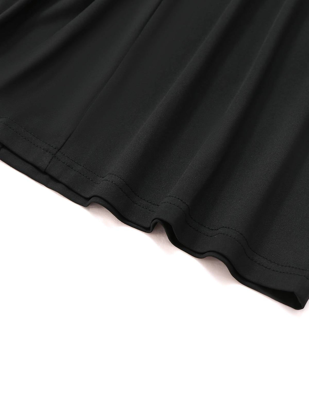 Black 1950s Sleeveless Side-Bow-Slit Maxi Dress - vintage dress, retro fashion, rockabilly