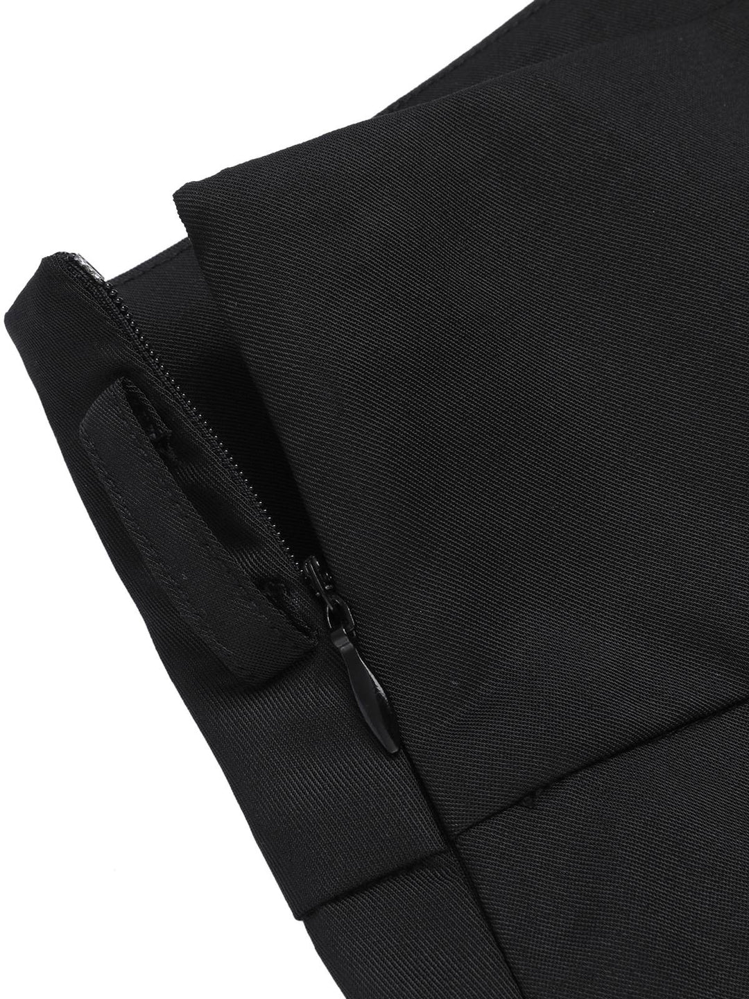 Black 1950s Solid Umbrella Skirt with Belt, vintage skirt, retro style - perfect for women who love vintage and retro fashion