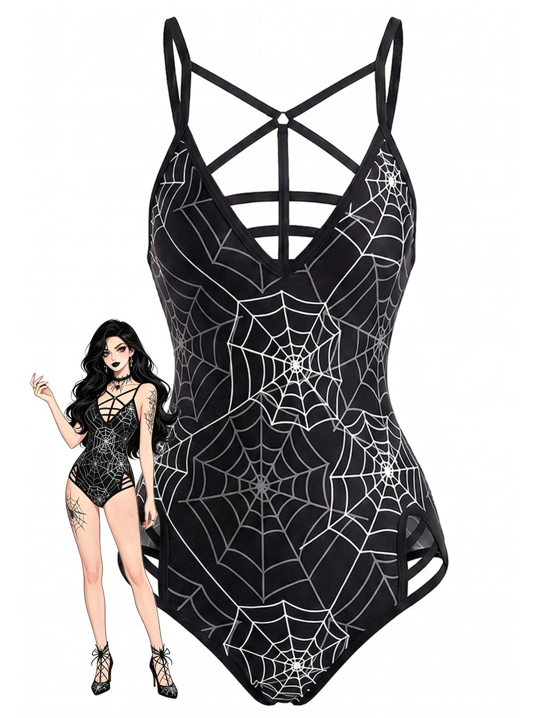 [Pre-Sale] Black One Piece One Piece Swimsuit