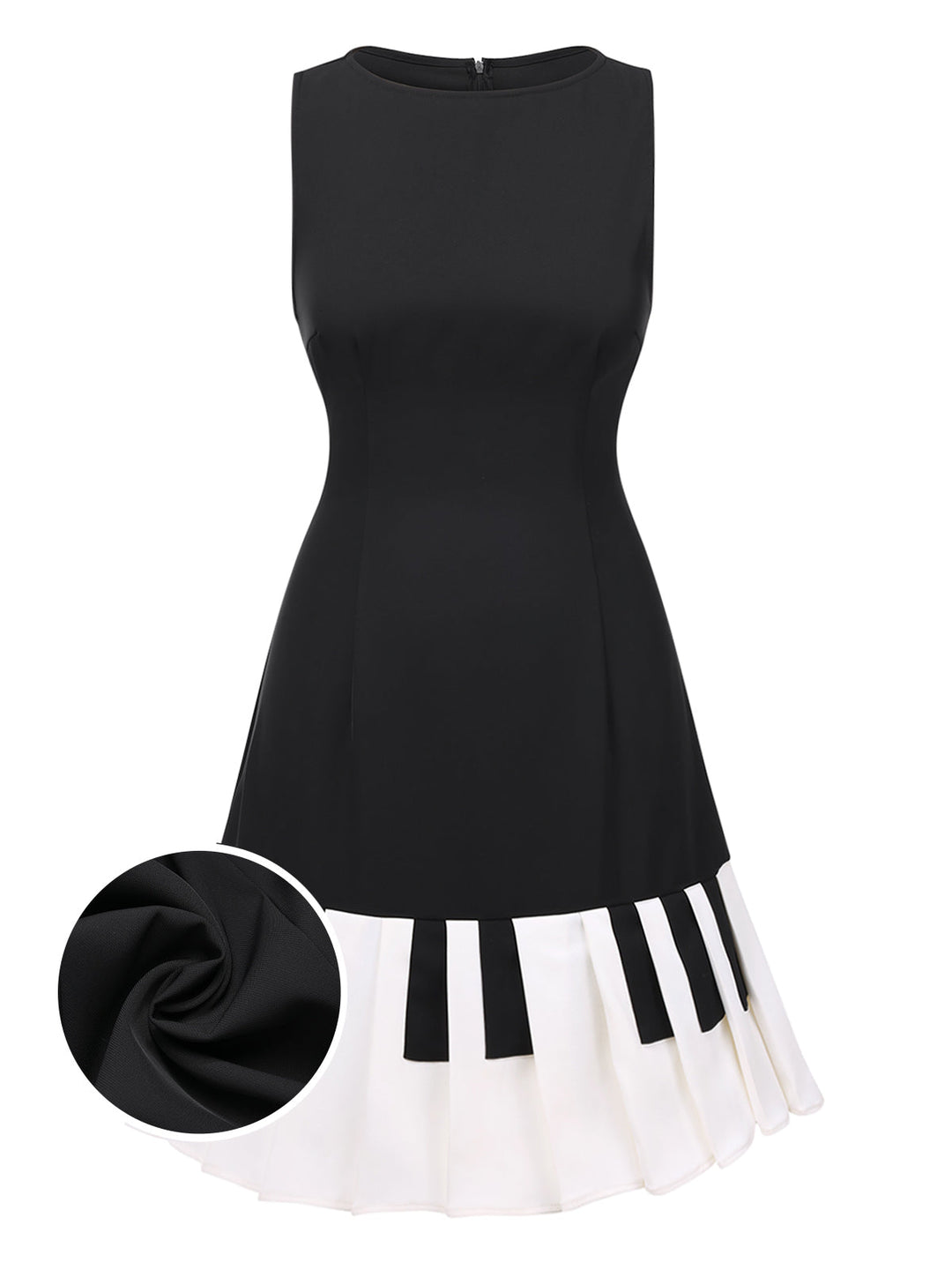 1960s Boat Neck Piano Key | 1960s | vintage dress, retro fashion