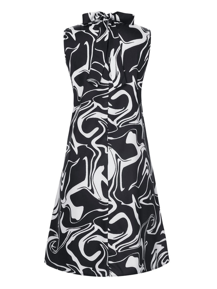 Black 1960s Colorblock Stand Collar Dress, vintage dress, retro fashion - perfect for women who love vintage and retro fashion