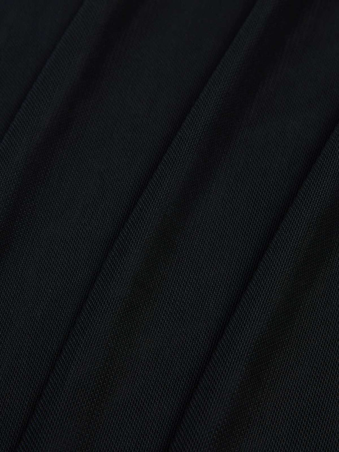 Black 1960s Solid Dolman Sleeve Loose Cover Up - vintage fashion, retro style, classic black