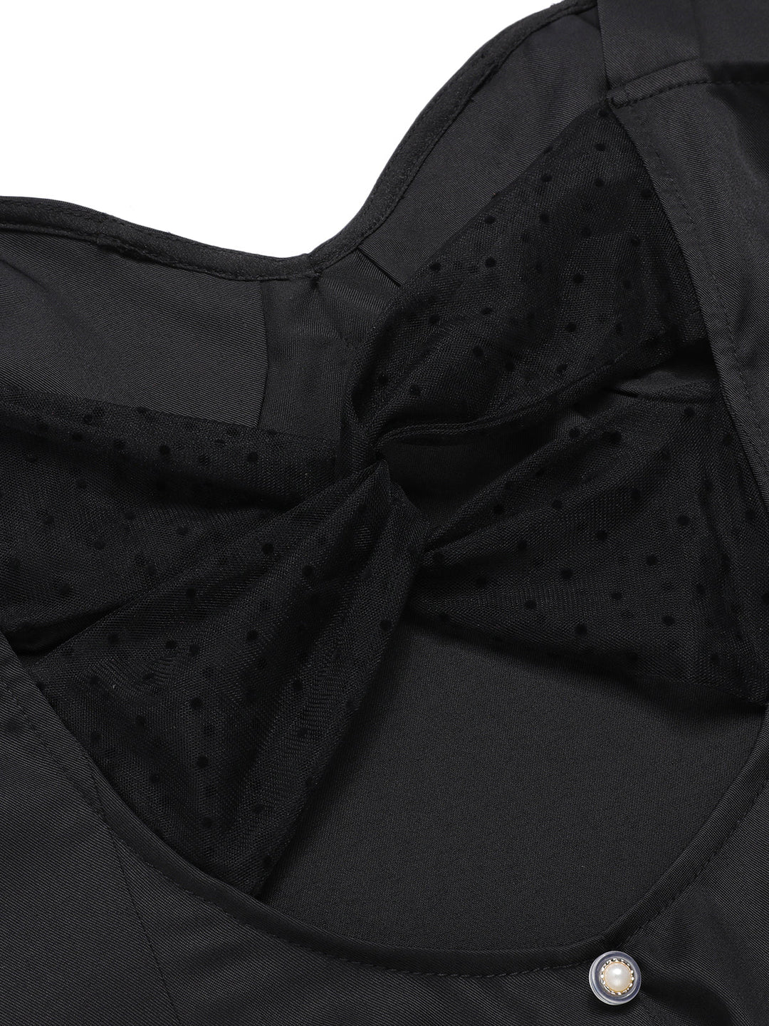 Black 1960s Solid Pearl Buttons Suspender Dress, vintage dress, retro fashion - perfect for women who love vintage and retro fashion